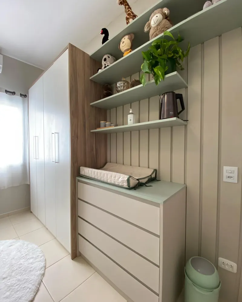 Quarto de bebê, projeto da A Fábrica